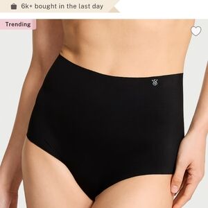 Black High-Waisted Briefs